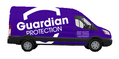 Van Security Sticker by Guardian Protection