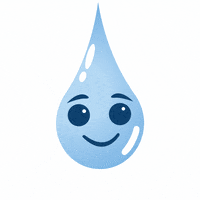 Cartoon Water Drop Animation On Green Stock Footage Video (100%  Royalty-free) 1105420677 | Shutterstock