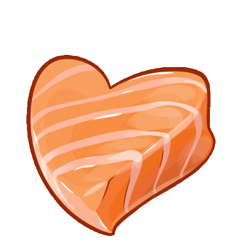 Sushi Love Sticker by Etsom