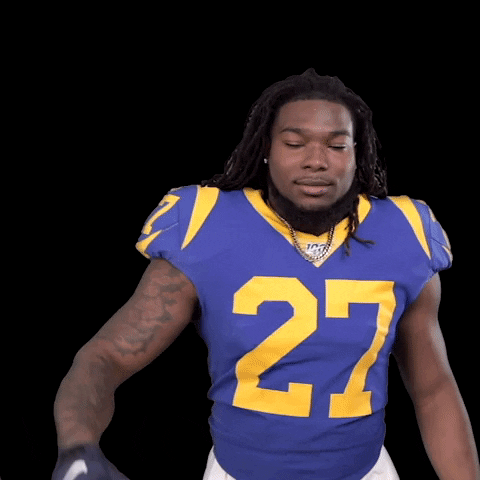 Los Angeles Rams Thumbs Down GIF by NFL