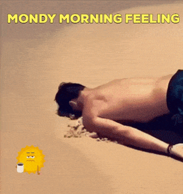 Giphy - Monday Morning Mondays GIF by Gifs Lab