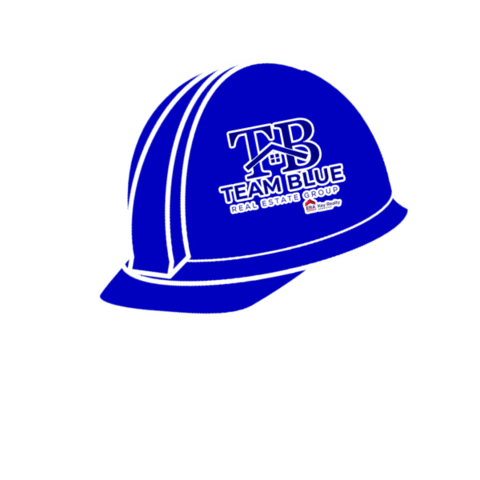 Team Blue Real Estate Sticker
