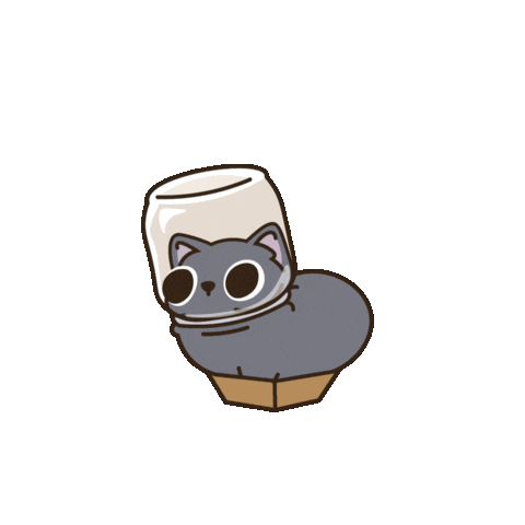 Excited Spin Sticker by Bubu