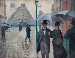 Gustave Caillebotte Pamela Chougne GIF