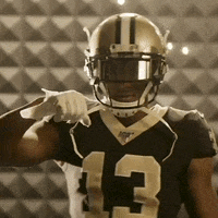 Michael Thomas Mike GIF by New Orleans Saints