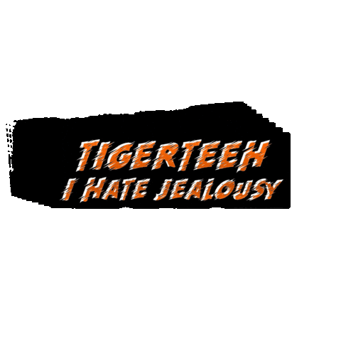Ihatejealousy Sticker by Tigerteeh