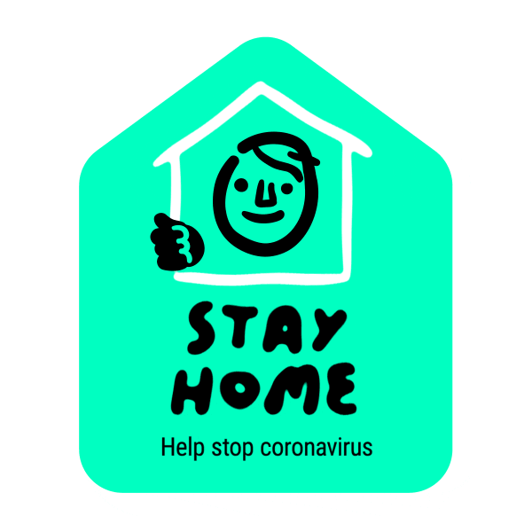 Stay Home World Health Organization Sticker by Google