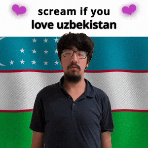 (silent) scream if you love uzbekistan