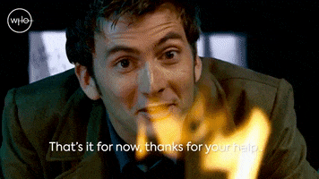 David Tennant Fireplace GIF by Doctor Who