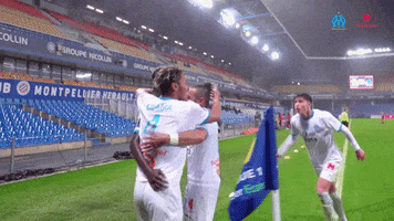 Celebration Victory GIF by Olympique de Marseille