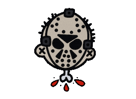 Friday The 13Th Halloween Sticker