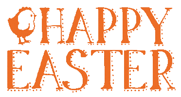 Happy Easter Sticker