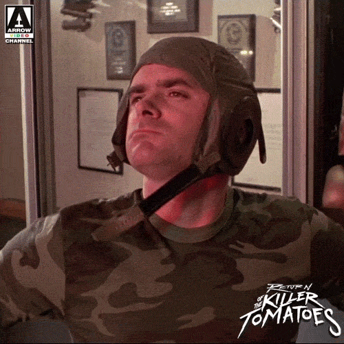 Killer Tomatoes Yes GIF by Arrow Video