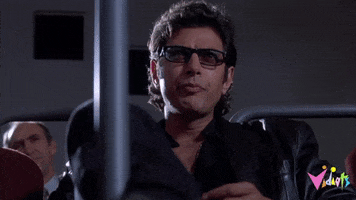 Interested Jurassic Park GIF by Vidiots