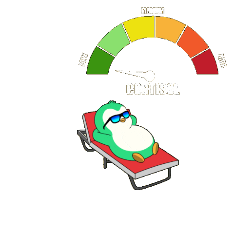 Penguin Spinning Sticker by Abster
