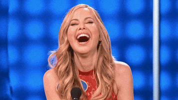 Celebrity Family Feud Laughing GIF by ABC Network