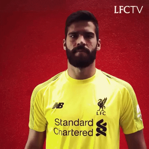 Alisson Becker GIF by Liverpool FC - Find & Share on GIPHY