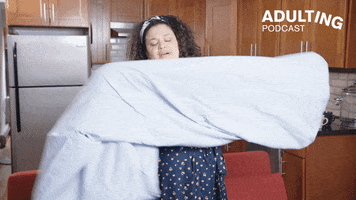 wnycstudios frustration adulting michelle buteau fitted sheet GIF