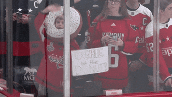 Hockey Reaction GIF by Capitals