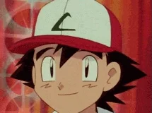 happy ash ketchum GIF