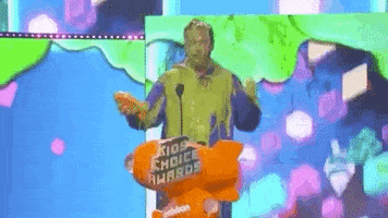 Adam Sandler Slime GIF by Kids' Choice Awards 2019