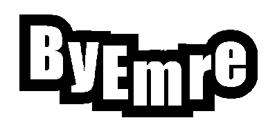 Byemre Sticker by Mehmet Emre Bindaş