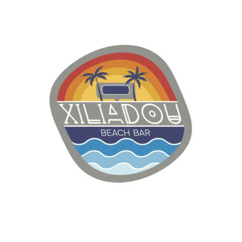 Xiliadou Beach Sticker