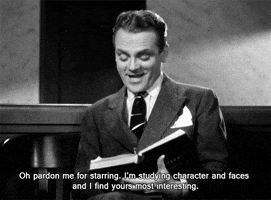 james cagney this pick up line would work on me GIF by Maudit