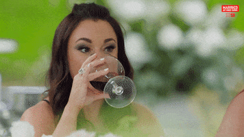 Oh My God Drink GIF by Married At First Sight