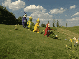 Tinky Winky Fun GIF by Teletubbies