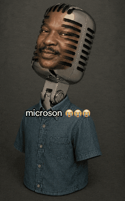 Michael Jackson Microphone GIF