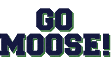 Go Moose Sticker by University of Maine at Augusta Admissions