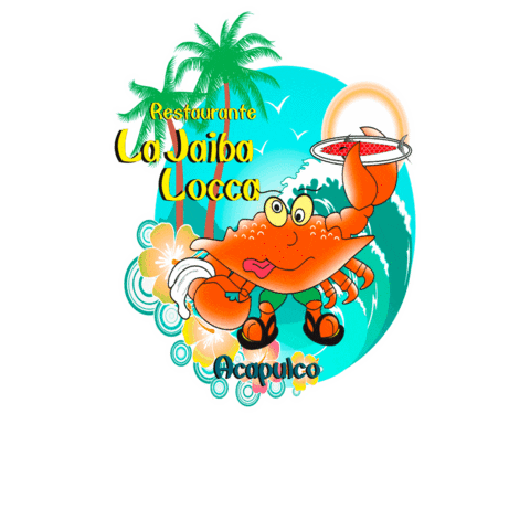 La Jaiba Locca Sticker