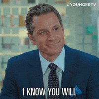 I Trust You Peter Hermann GIF by TV Land