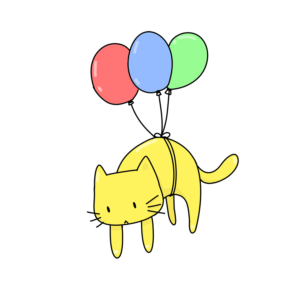 Cat Jumping Sticker by IQBALROS for iOS & Android GIPHY
