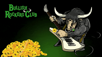 Rock And Roll Money GIF by BullishRockers