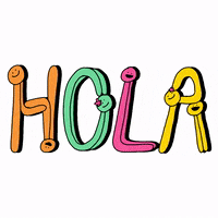 Hola GIF by Rube - Find & Share on GIPHY