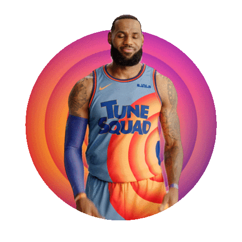 Lebron James Thumbs Up Sticker by Space Jam