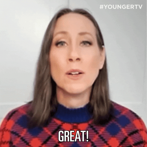 Miriam Shor Aftershow GIF by YoungerTV