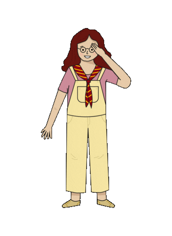 Scout Partio Sticker by Finlands Svenska Scouter