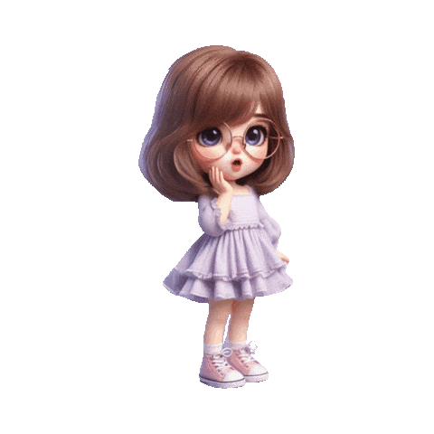 Girl Sticker