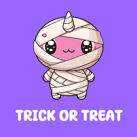 Trick Or Treat Halloween GIF by Naru Naru