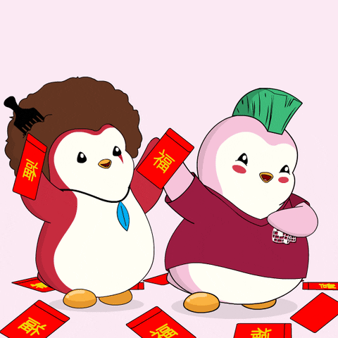Celebrate Chinese New Year GIF by Pudgy Penguins
