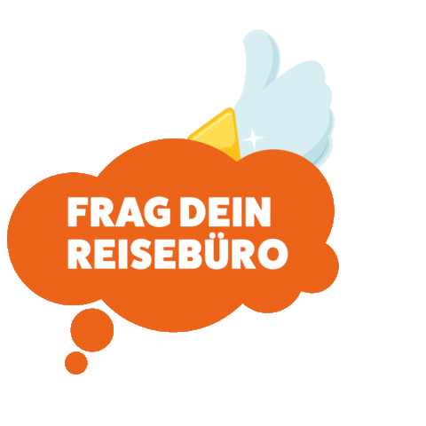 Frag Dein Reisebüro Sticker