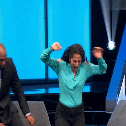 excited celebration GIF by Deal Or No Deal