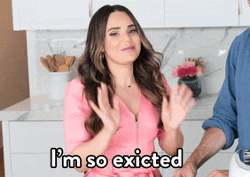 So Excited Yes GIF by Rosanna Pansino