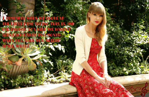 we are never ever getting back together