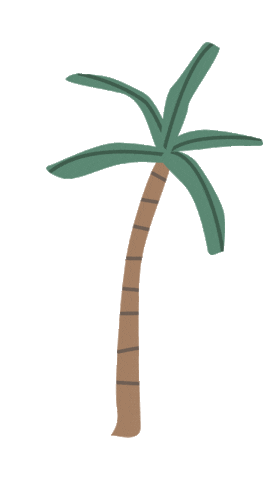Palm Tree Summer Sticker