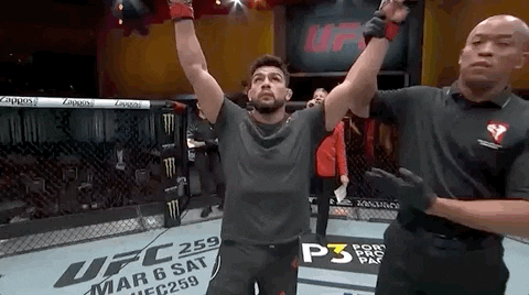 Pray Kelvin Gastelum GIF by UFC