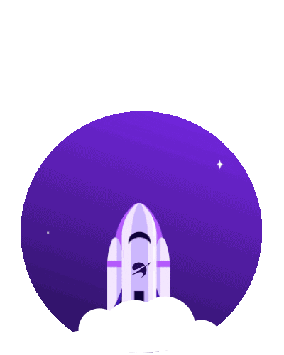 Spaceship Sticker